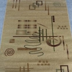 Синтетичний килим Heat-Set 0860A Cream  - Висока якість за найкращою ціною в Україні